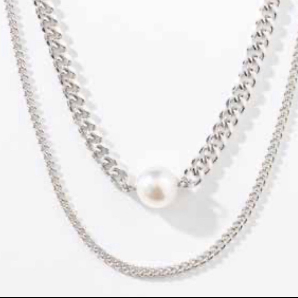 Touchstone Crystal by Swarovski LIKE A BOSS double chain necklace crystals BNIB